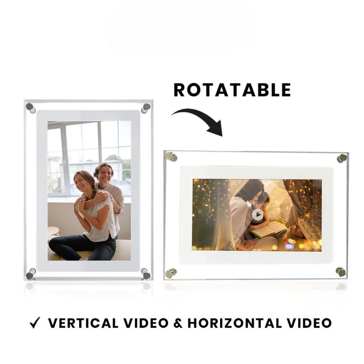 Penvoro SnapFrame™ 5” Digital Video & Photo Frame – MP4 & JPEG Playback